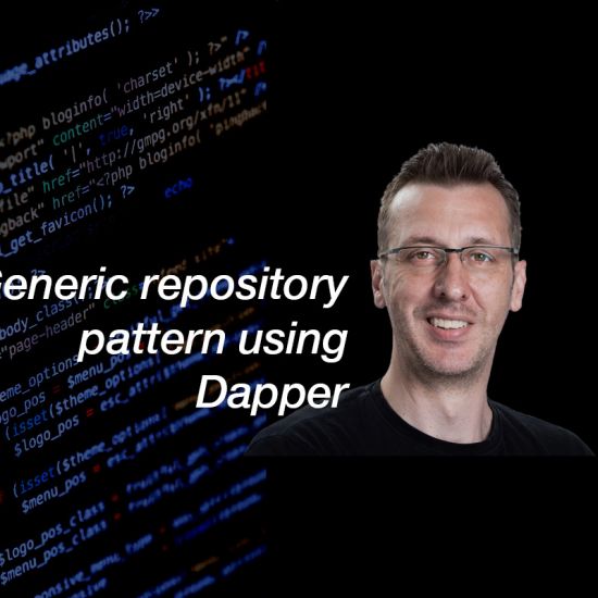 Generic repository pattern using Dapper